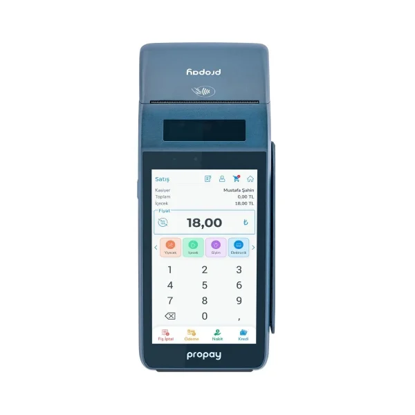 Propay P1000 ECR Yeni Nesil Android Yazar Kasa POS
